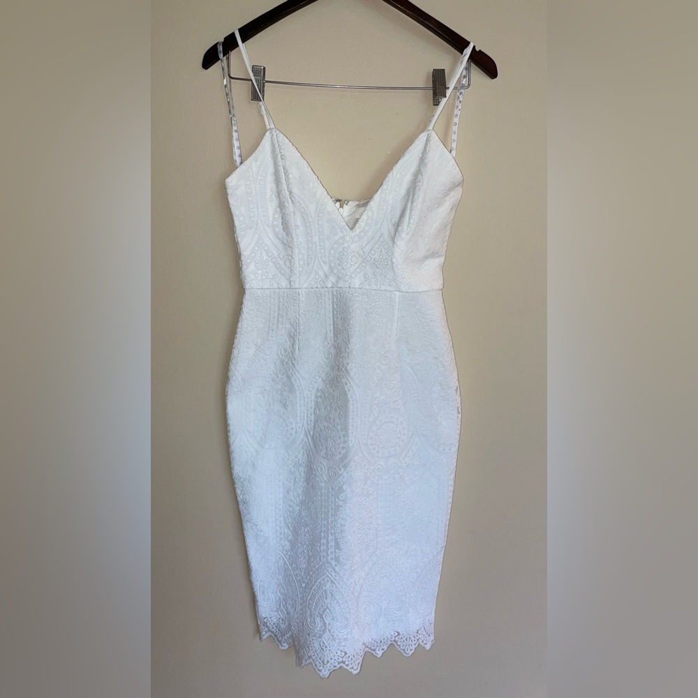 Misguided Lace Strappy Bodycon Dress